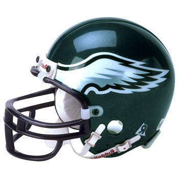 Eagles football helmet