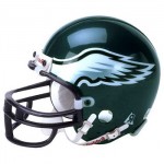 Eagles football helmet